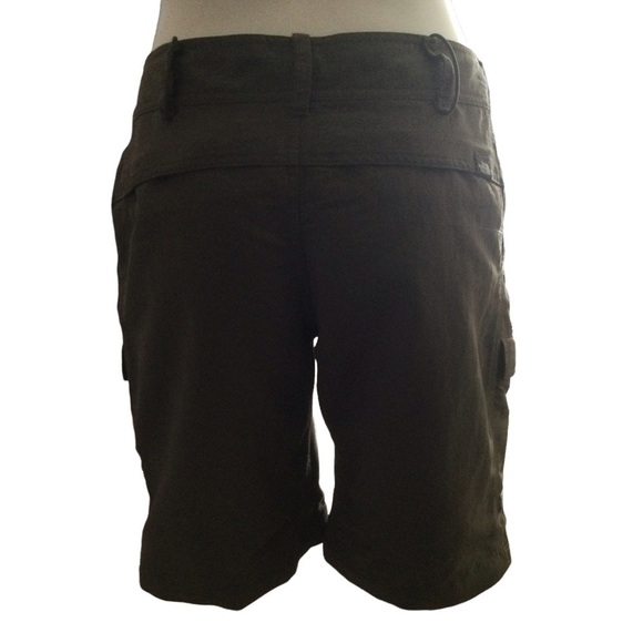 North Face Khaki Green Convertible Outdoor Activewear Pants/Shorts - Picture 14 of 16